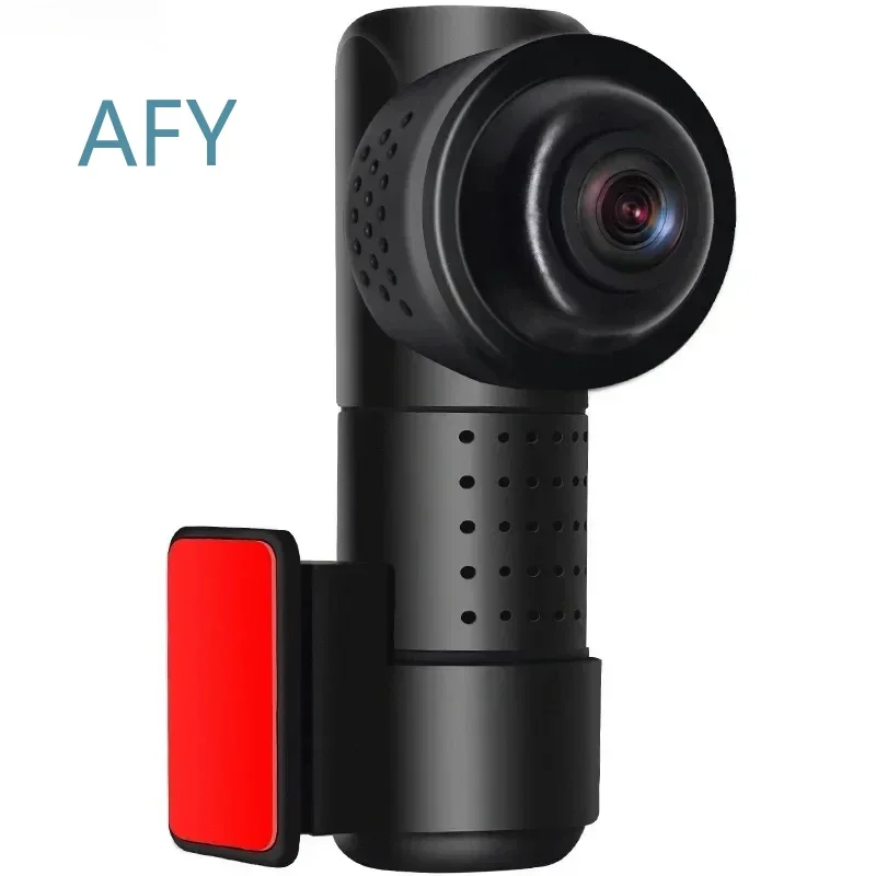Streaming Media Panoramic Tachograph for WiFi Infrared HD Night Vision Dual Recording Hidden 24h Parking Monitoring Car