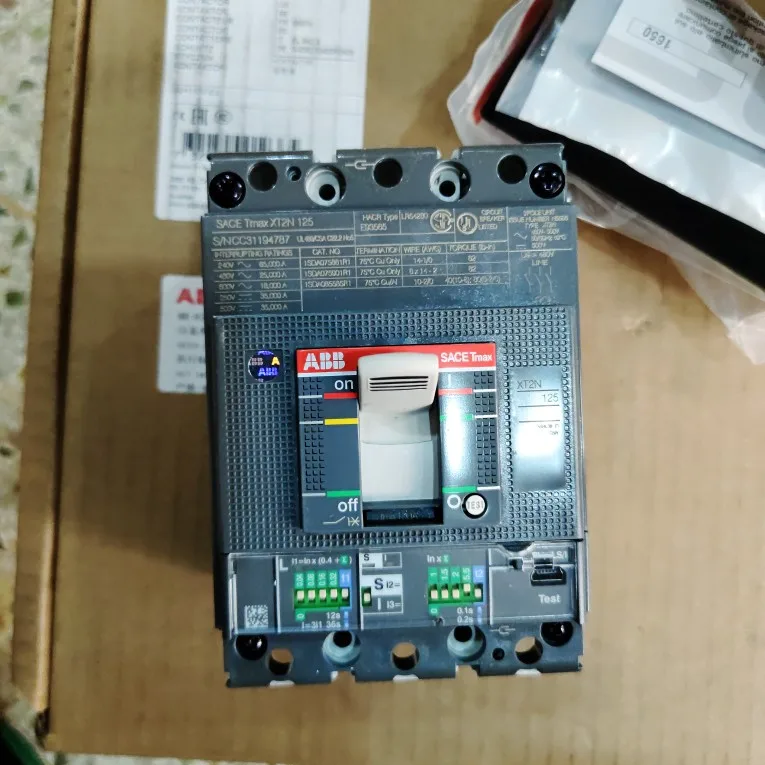

ABB SACE TMAX XT2N125 100A 3P Ekip LS/I 3P F UL/CSA