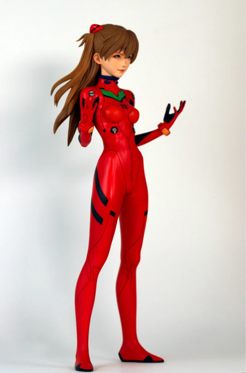 1/8 Scale Die Cast Resin Figure Model Assembly Kit Resin Model Asuka Unpainted Need To Assemble DIY Toy Model Free Shipping