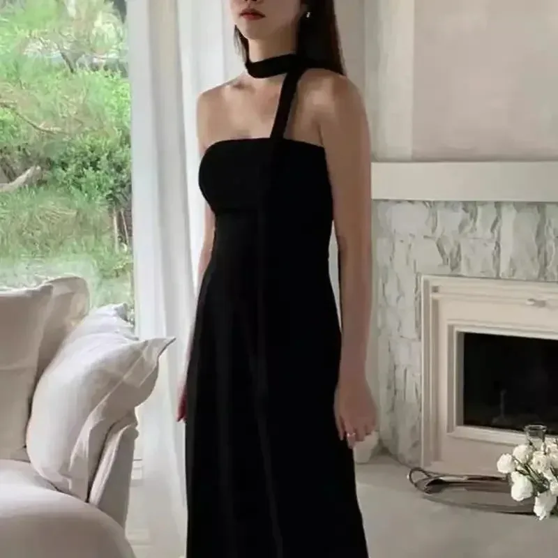 Классические черные вечерние платья Сексуальные атласные свадебные платья без бретелек Элегантное простое свадебное платье трапециевидной формы длиной до пола