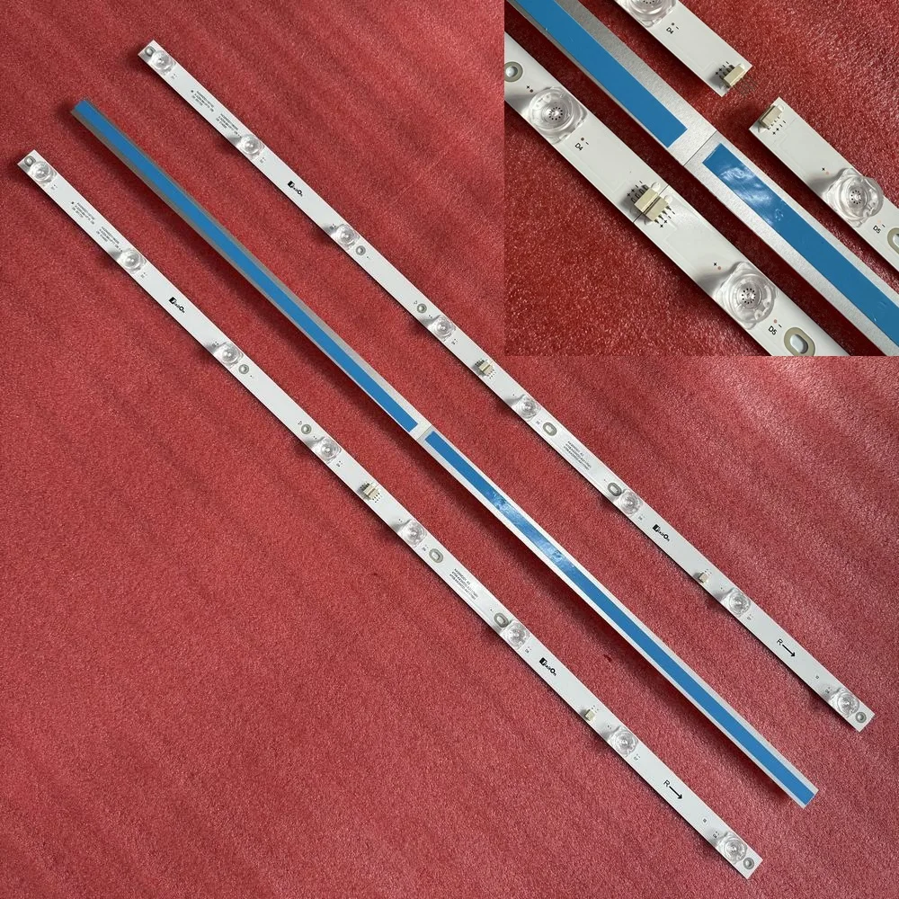 3pcs/set LED Backlight Strip For 43UK950 43D7000 43DS8800 43PFS5034/60 K430WDD1 A3 4708-K43WDD-A3117N01 43LFA69K LE42E1900 4