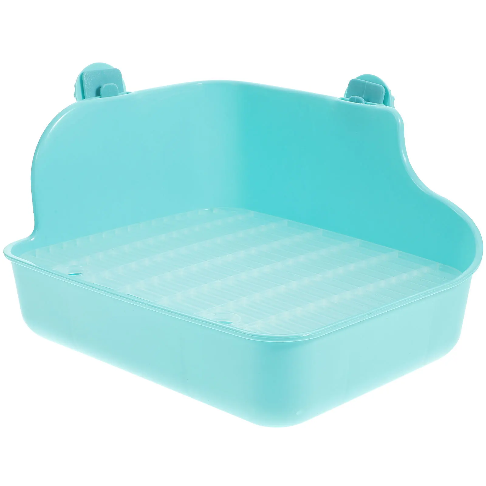 

Pet Toilet For Small Animals Green Corner Litter Box Rabbit Potty Trainer Hamster Ferret Guinea Pig Chinchilla Cage Clean