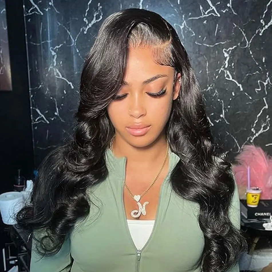 

30 Inch 13x4 13x6 Hd Lace Frontal Wig Body Wave Human Hair Wigs 180% Density Black Body Wave Lace Front Wig 100% Human Hair Wigs