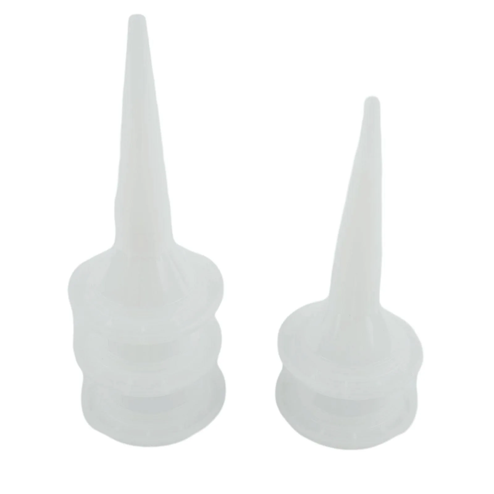 5 Pack For Structural Glue Nozzle Tips Made of Plastic for Use with Soft-Setting Adhesives in Interior and Exterior Jobs