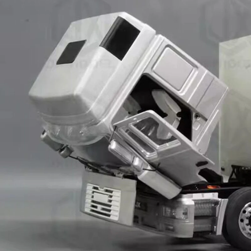 1/14 Maßstab F2000 LKW Metallkabinenhülle mit zu öffnender Tür, Bausatz für Tamiya RC-Truck Traktor JX F2000 MAN Auto DIY Spielzeug Zubehör