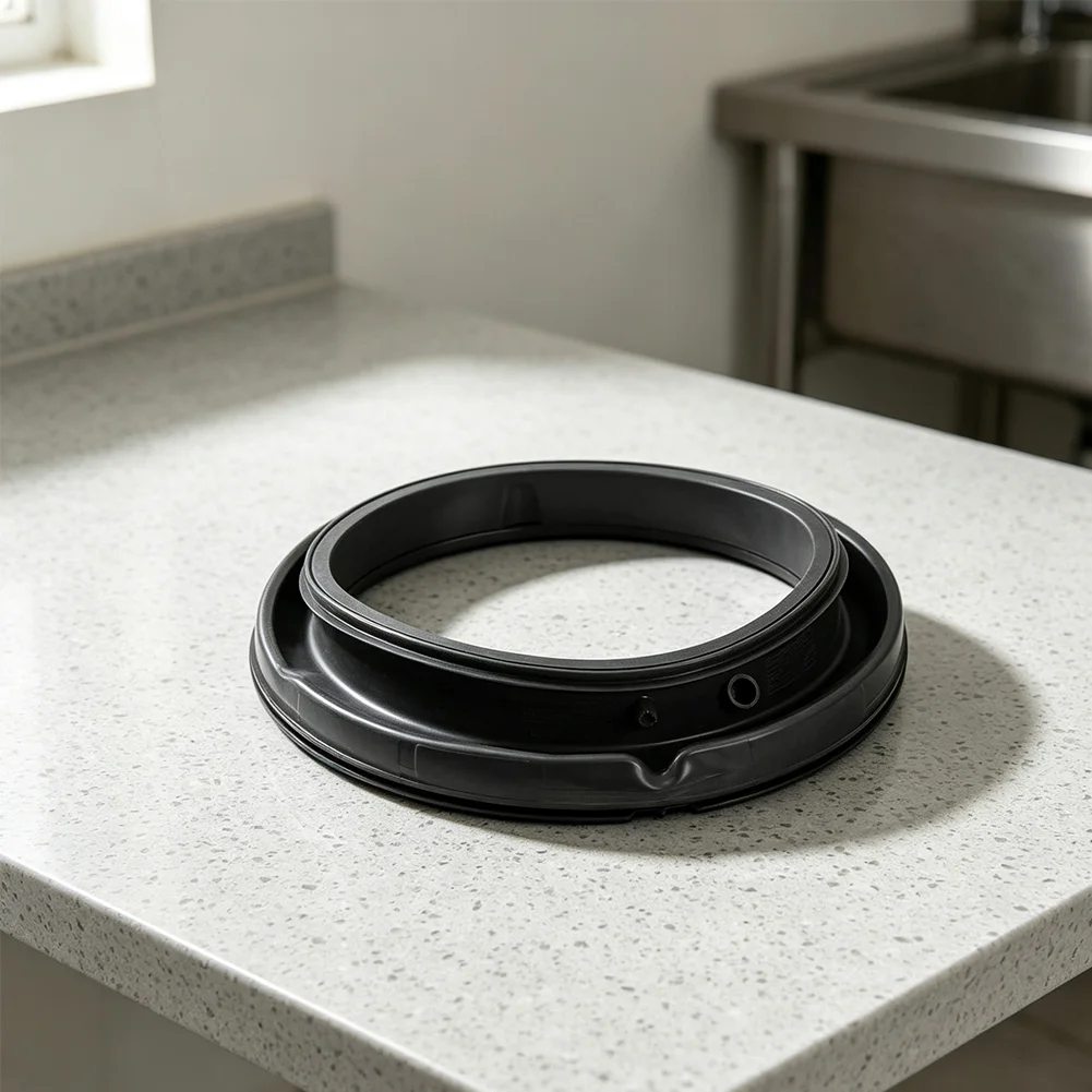 Door Seal Gasket for Front Load Washers Compatible with Standard Drum Opening Sizes and Common Mounting Designs