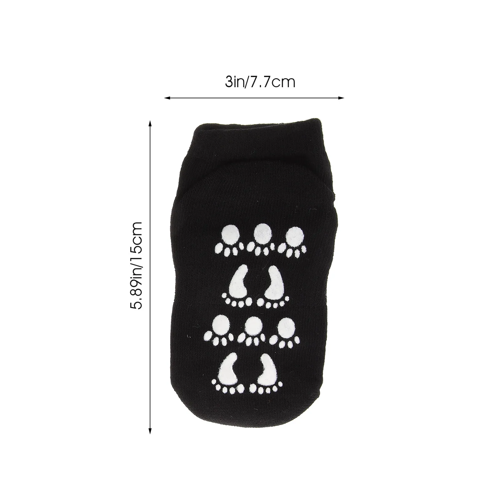 5Pairs Baby Non-Slip Cotton Socks for Girls and Boys with Non-Skid Grip Soles Warm Breathable Comfortable Low-Cut Floor Boat