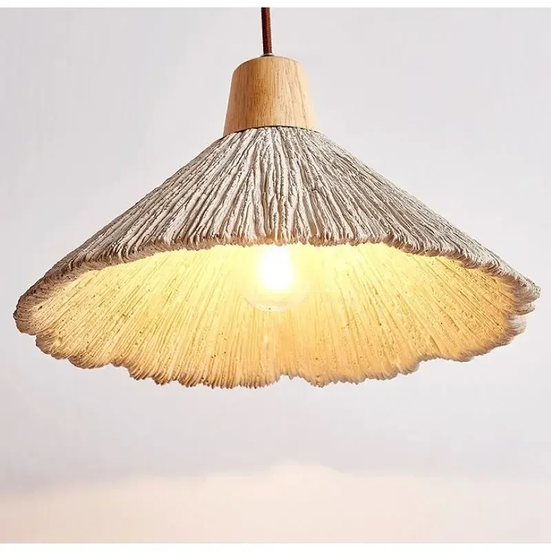 Nordic  Minimalist Designer Modern Retro Cement LED Pendant Lamp Study Bedside Dining Room Lighting Chandeliers Hanging