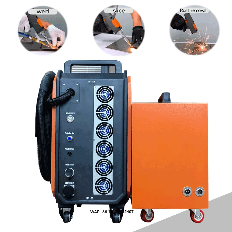 Factory Direct Industrial Air-cooled Small Portable Fiber Handheld Welding Machine