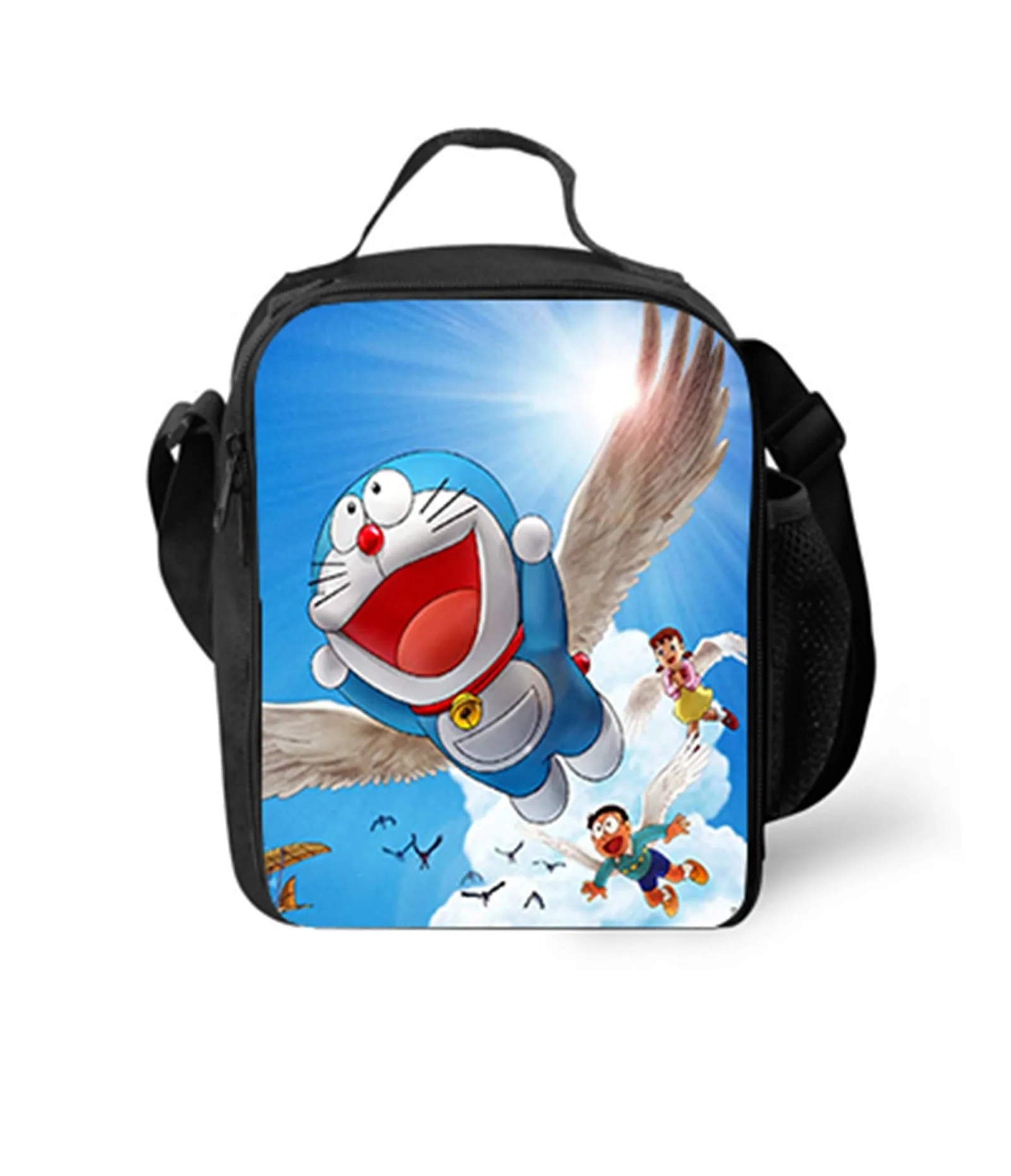 

Unisex Kid Doraemon Cute School Bag-Insulated Lunch Box-Classic Lunch Tote for Elementary Boy Girl