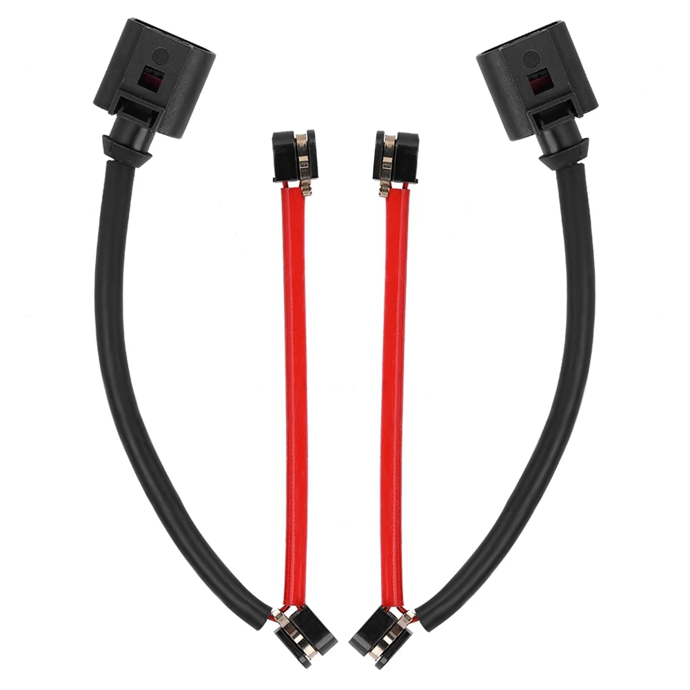 2Pcs Rear Brake Pad Wear Sensor 7L0907637C for Audi Q7 Porsche Cayenne Touareg Key Words
