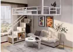 Wrought iron loft bed under bed empty loft bed combined single upper loft under desk Loft high bed