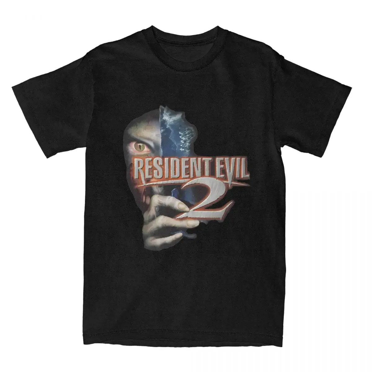 RESIDENTs EVILs 2 T-Shirt Man Classic Poster Streetwear 100% Cotton T Shirts Summer Breathable Harajuku Tee Shirt Oversize Tops image 4