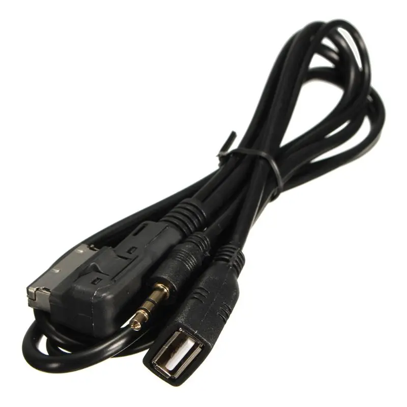 AMI AUX to 3.5mm Car Music Adapter Cable For A6L