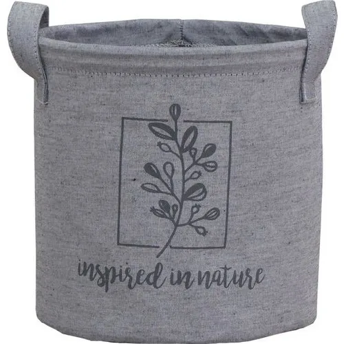 Ocean Home 20x20 Gray Color Printed Multi Purpose Basket