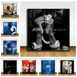 Lil Tjay State Emergency Beat Odds Music Album Cover Star Poster And Prints Art Canvas Wall Pictures For Living Room Home Decor
