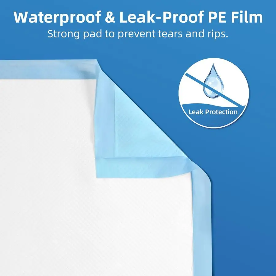 Count Extra Large Chucks 36x36 Thicken Elderly Adults Incontinence Bed Pads Disposable, Heavy Duty Absorbency Underpads Waterpro