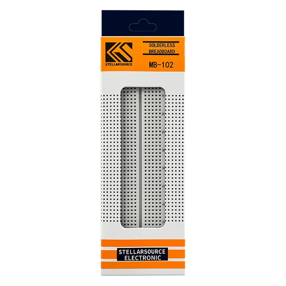 Cavity Boards 830 Point Universal Experiment Boards Solderless Develop DIY Kit Spliceable for Circuit Assembly and Commissioning