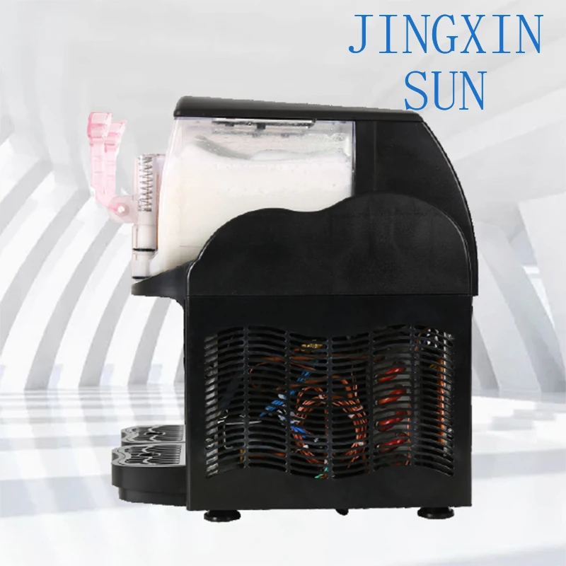 Commercial Slushy Machine 3L*2 Home Slush Maker Frozen Drink Beverage Dispenser Ice-Cool Juice Smoothie Making Equipment