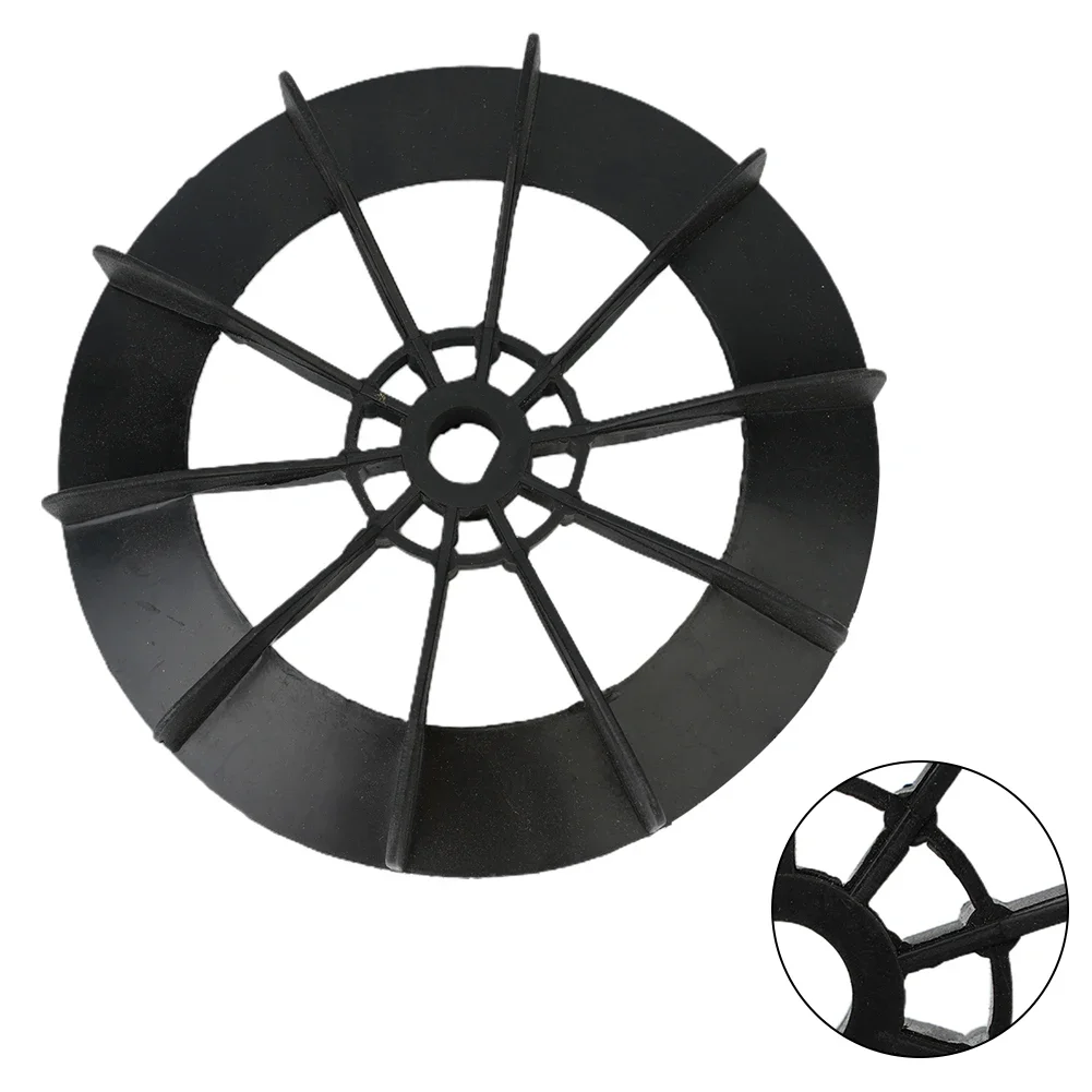 

Blade Air Compressor Fan 150mm Outer Diameter Black Direct-on-Line Motor Plastic 1pcs 14mm Shaft New High Quality