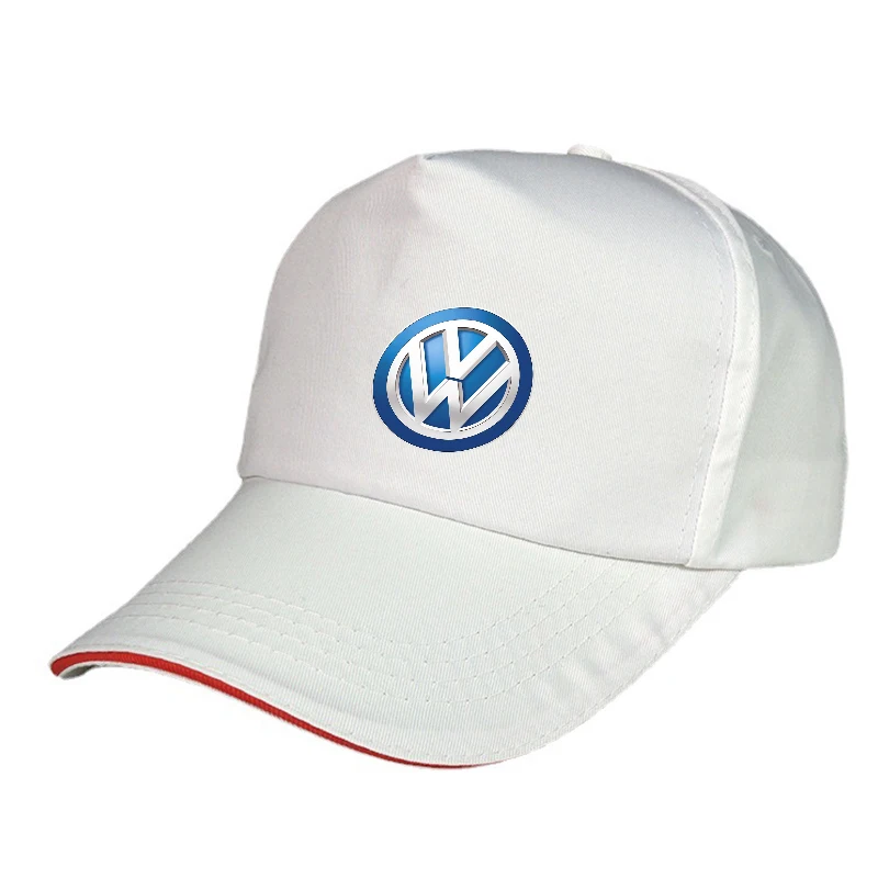 Car Logo Baseball Cap Adjustable Sports Hats Outdoor Summer Sun Hat For Volkswagen VW Golf 4 6 GTI Tiguan Passat B5 B6 MK6 Polo