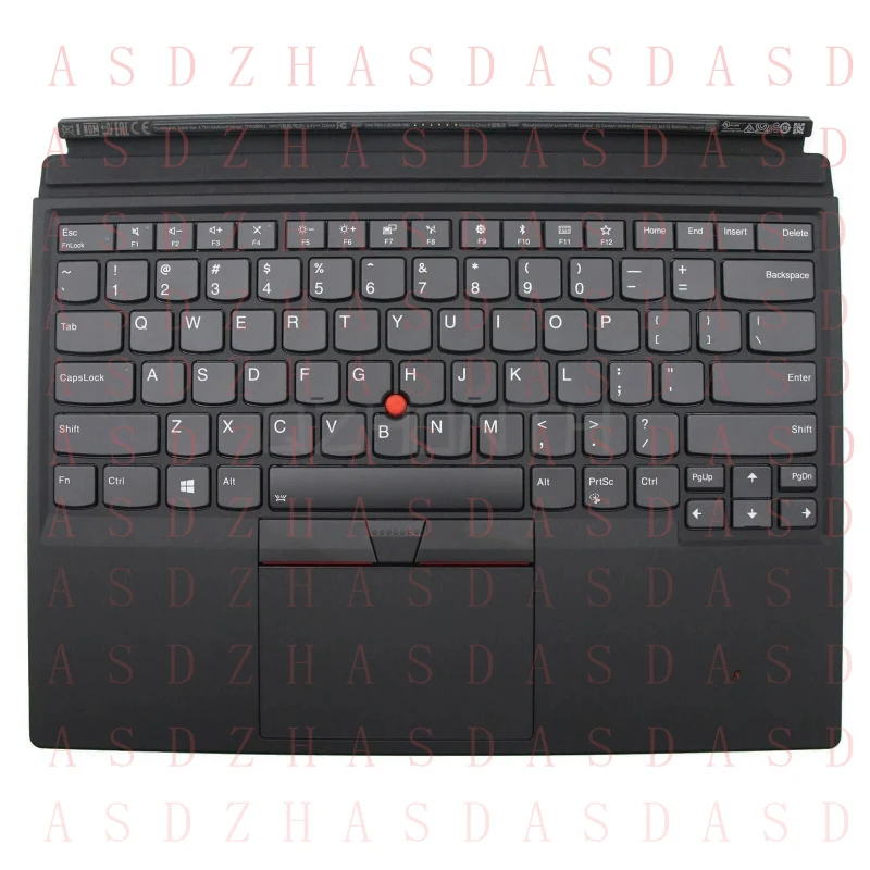 Z  For Lenovo Thinkpad X1 Tablet 3rd Gen3 Palmrest with US Backlit Keyboard