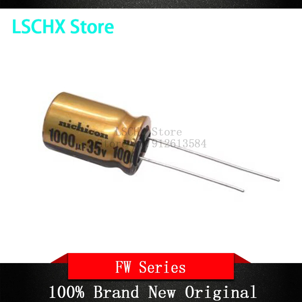 10pcs NICHICON FW Series Electrolytic Capacitors HIFI Audio Capacitor 6.3V 16V 25V 35V 50V 63V 100V 1UF 10UF 220UF 330UF 470UF