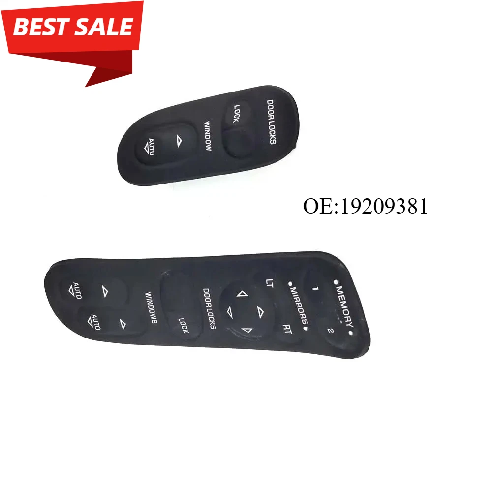 

2 шт. переключатель стеклоподъемника двери для 97-04 Chevrolet Corvette C5 19209381, 12135165