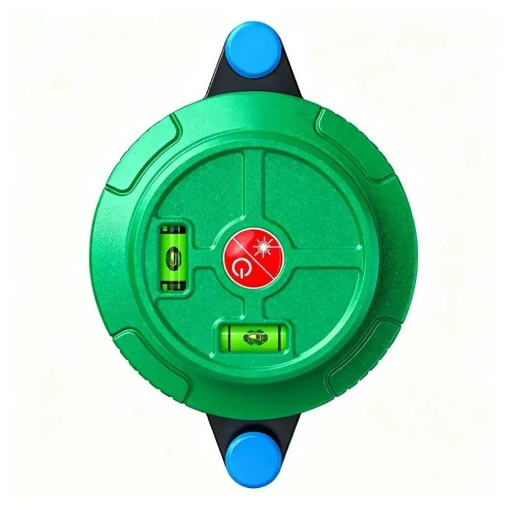 High Precision Three Line Laser Level Horizontal Bubble Dual Axis Compass Laser Level Wire Drawing Light Strong Magnetic