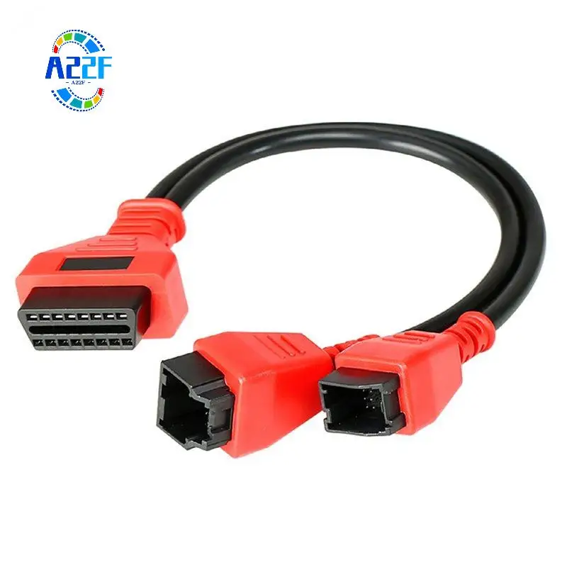A22F-12+8 Adapter Cable For - Bypass Security Gateway For Autel Maxisys, Dodge Ram, Jeep