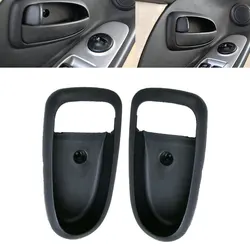 2pcs For Hyundai Inside Interior Car Door Handle Trim Cover Bezel Right+left For Hyundai For Elantra For Avante XD
