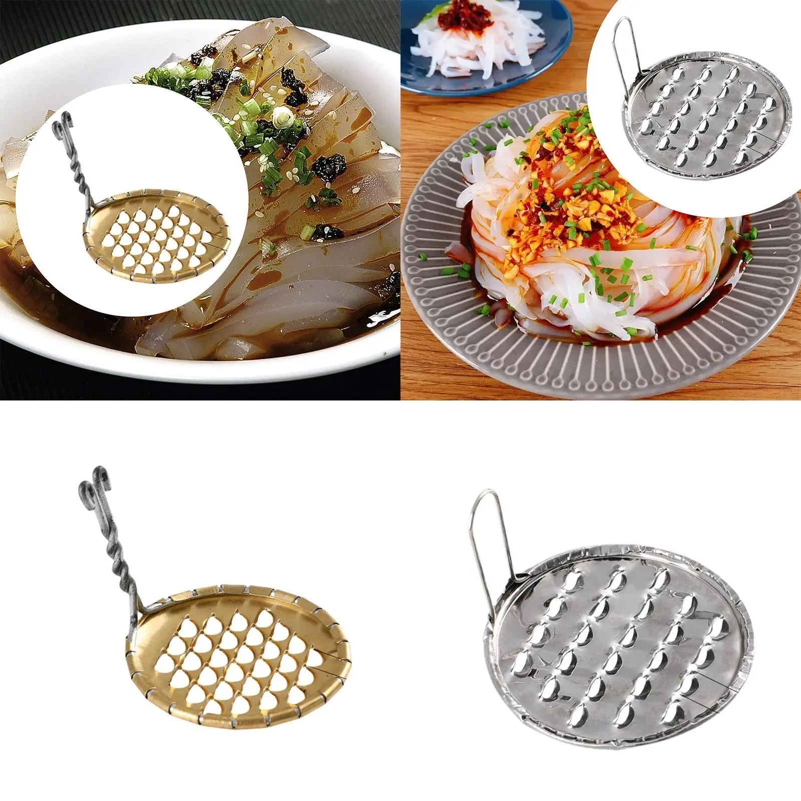 

Cheese Butter Grater Zester Kitchen Gadget Compact Cold Noodle Bean Jelly Scraper for Hotel Outdoor Kitchen Shop Restaurant