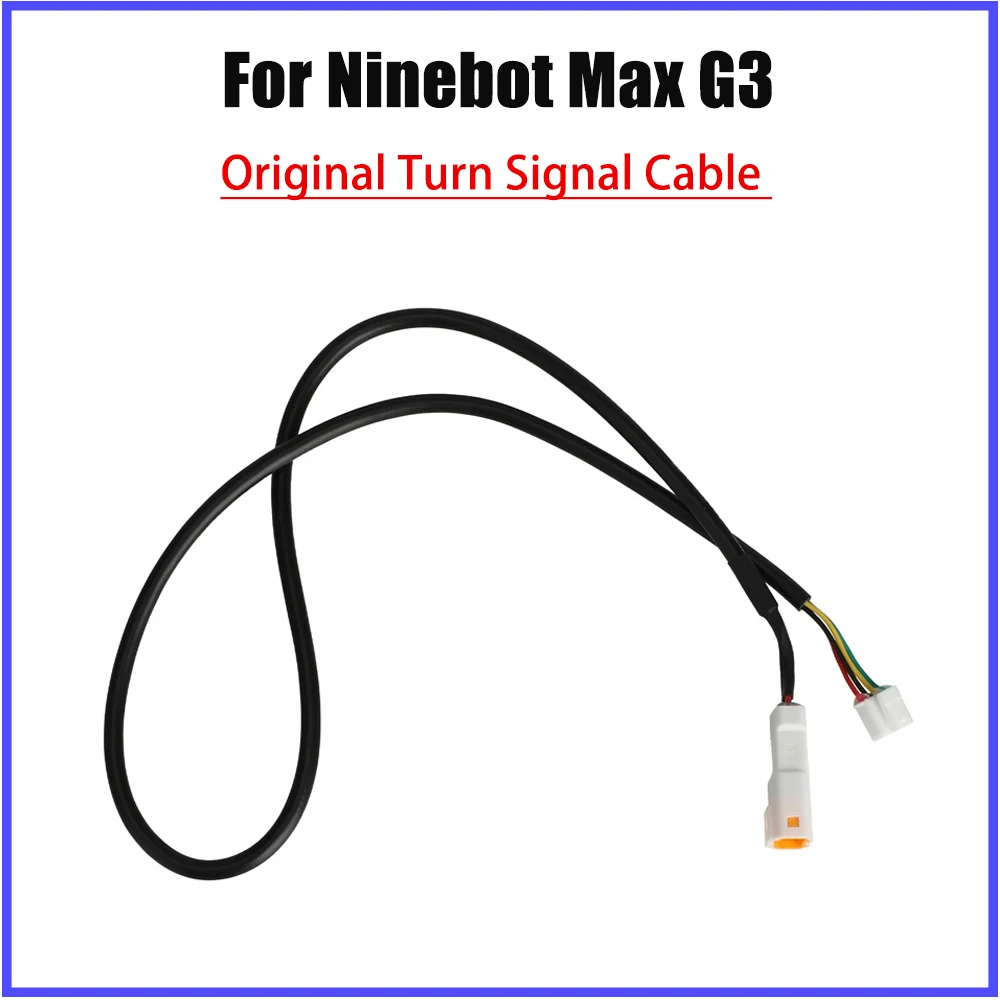 

Original Left Right Turn Signal Cable for Ninebot Max G3 Electric Scooter Parts Front Integrated Turning Light Line Accessories