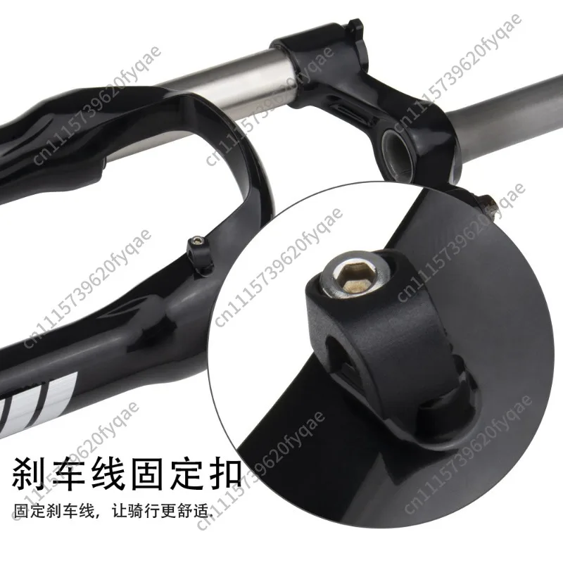 Mountain bike front fork shock absorption front fork aluminum alloy 32 inner tube mechanical fork shoulder control can be locked