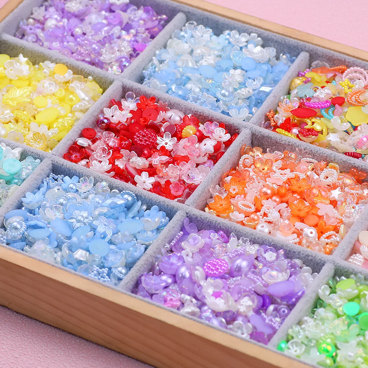 11mm 150pcs Acrylic Mini Mixed Style Nails Assorted Colors For jewelry necklaces bracelets and handmade DIY accessories