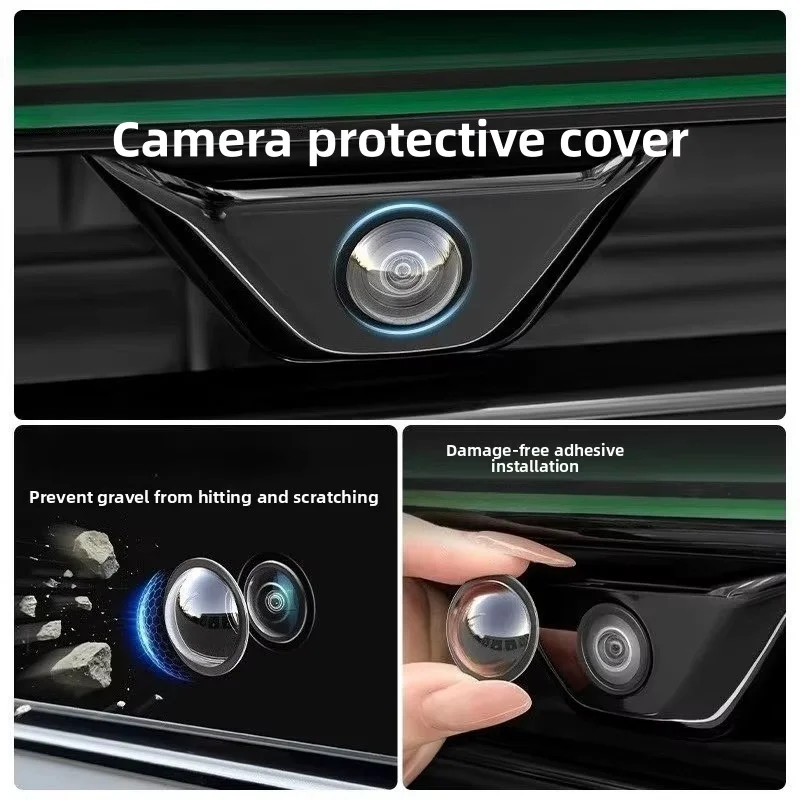 Car Rear Camera Rain Cover  Waterproof Rear View Auto Camera Shield Protective Sticker Car Reverse Camera Rain Shade Cover
