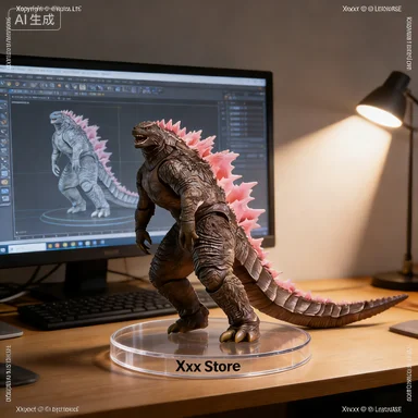 

Godzilla x Kong: The New Empire - Godzilla Evolved Ver. 18CM Action Figure, Hiya Exquisite Basic Series Collectible Model Toy