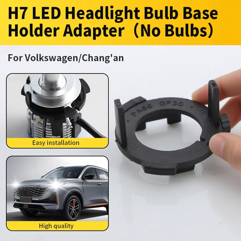 10PCS H7 Car Headlight Bulbs Base Holder Adapter For VW Lamando Skoda New Octavia Touran Tiguan Lavida GranLavida Retaining Clip