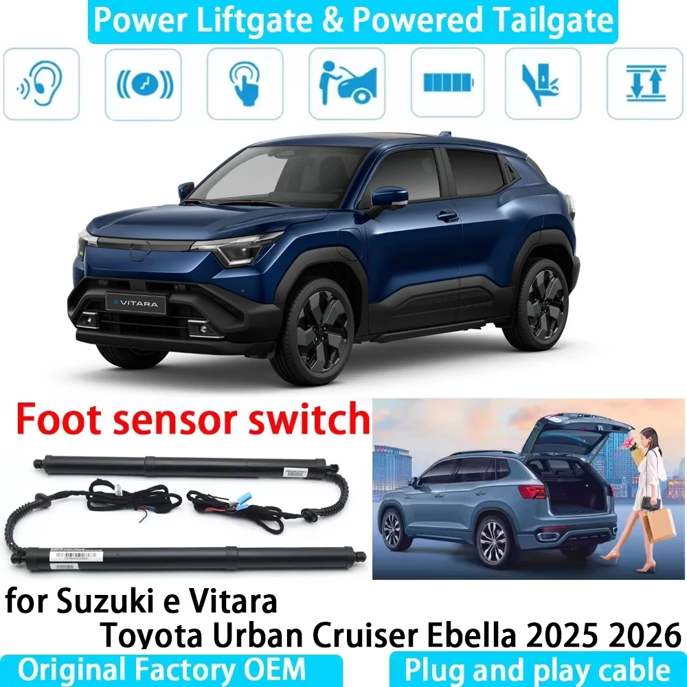 for Suzuki e Vitara Toyota Urban Cruiser Ebella Automatic Electric Power Liftgate Powered Tailgate Strut Tail Gate Lift System