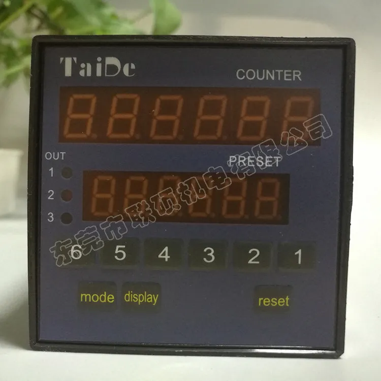 Counter six digit SC-60KA SC-61KA imported with original packaging