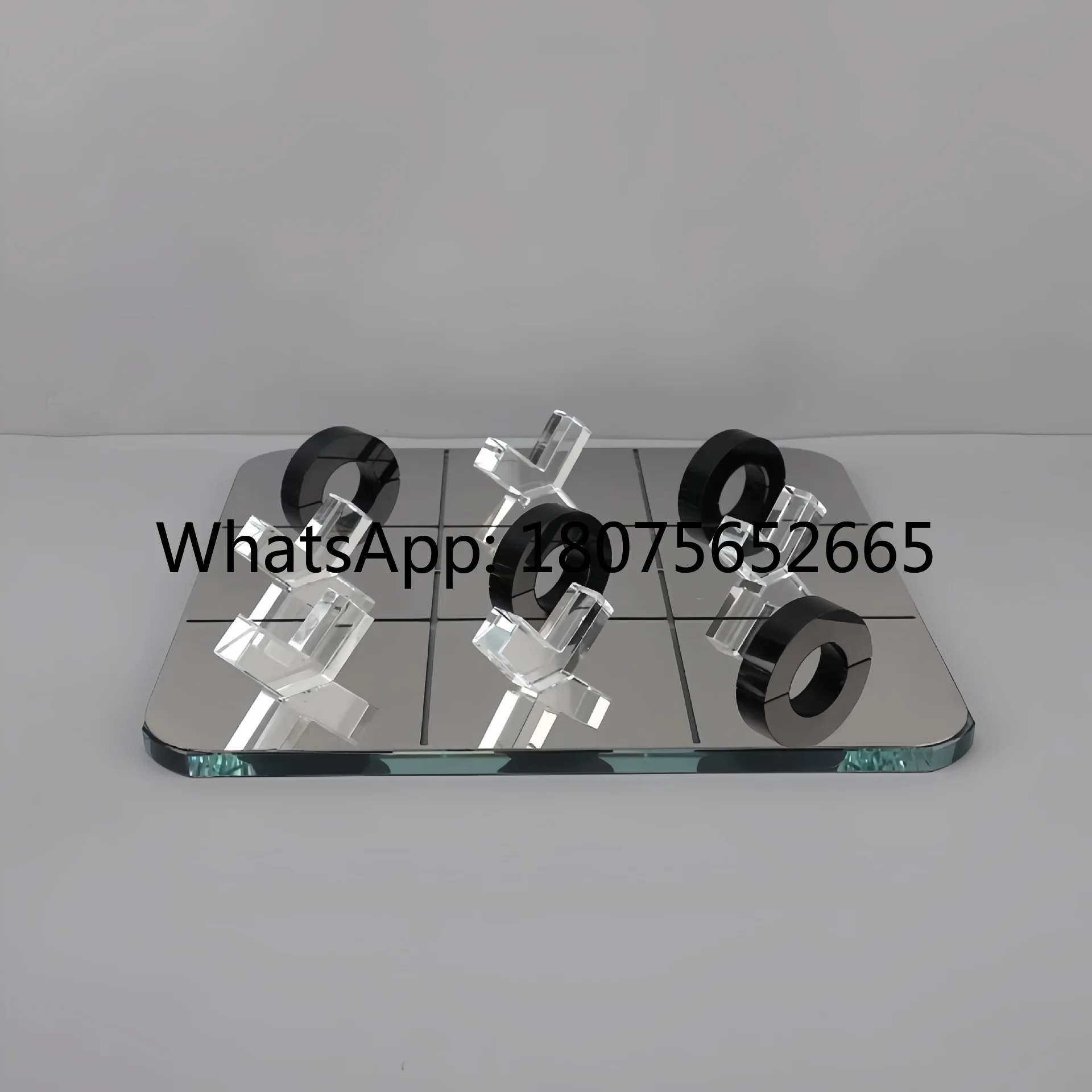 Modern living room desktop decoration crystal international chessboard ornament