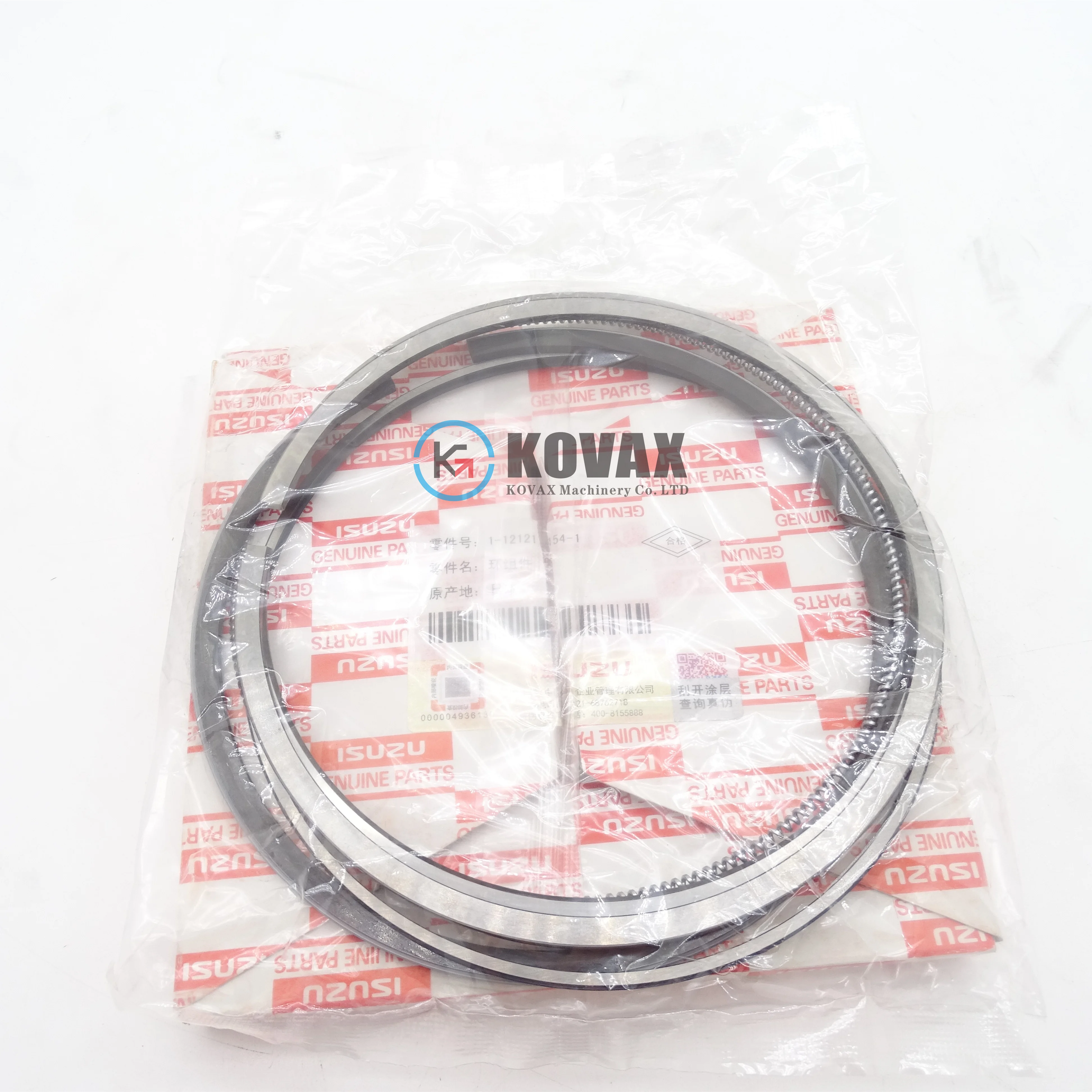 Piston ring kit 1-12121154-1 Piston ring for 6WG1 6WF1 excavator construction machinery parts