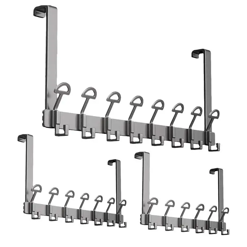 

Over The Door Hooks Heavy Duty Towel Rack Organization Bracket With Rounded Top For Living Room Bathroom Bedroom Kitchen Hanger