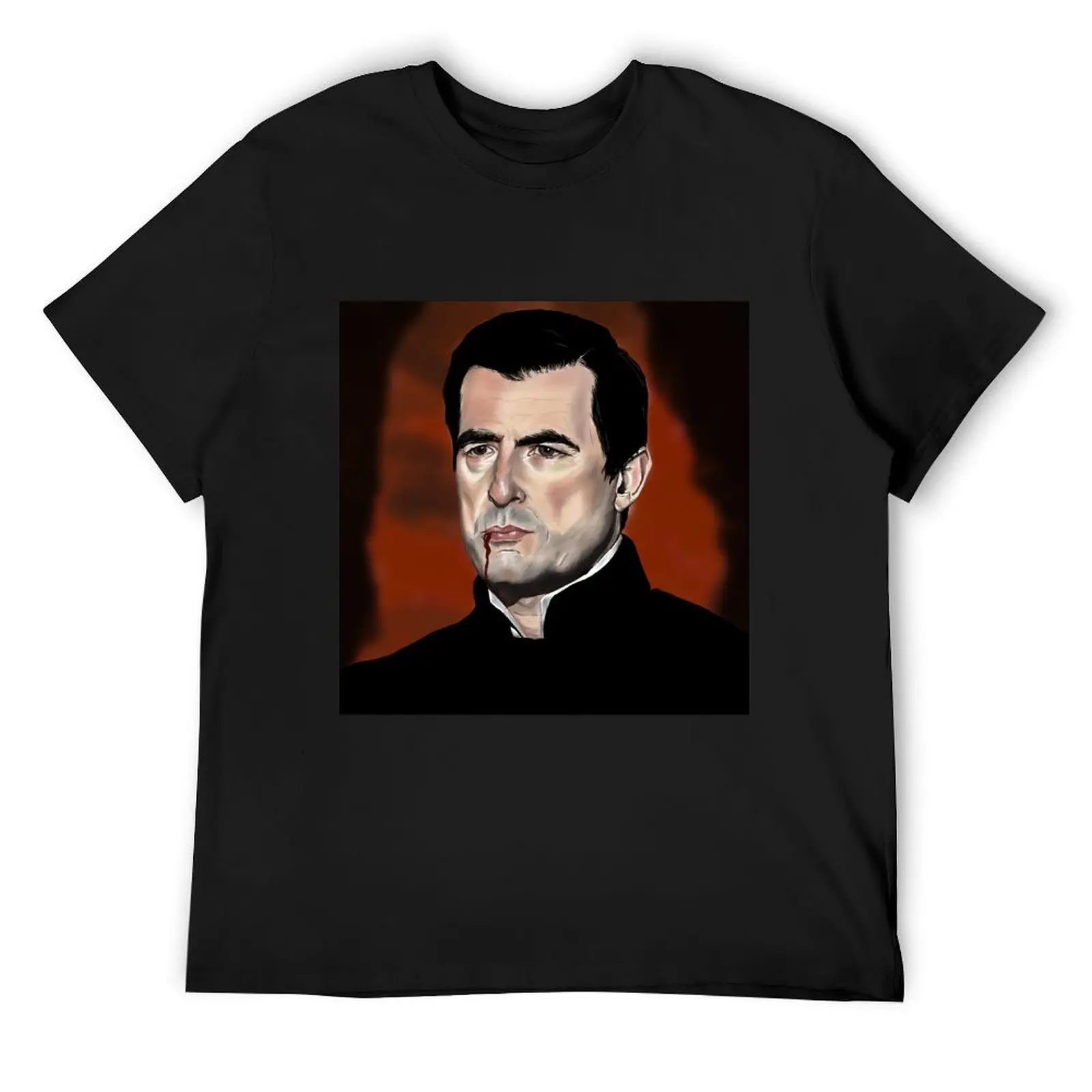 Dracula (Claes Bang) - pencil portait T-Shirt sublime vintage clothes big and tall t shirts for men