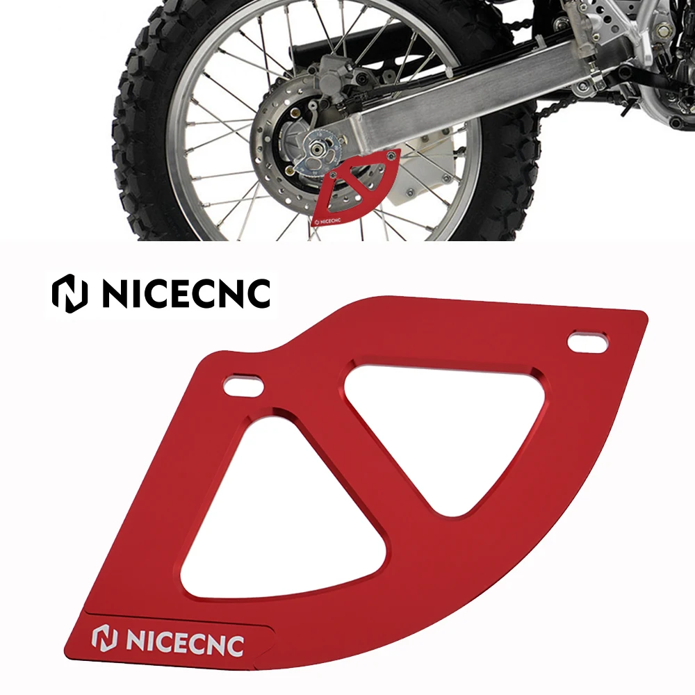 

For Honda XR650R XR 650R 2000-2007 CR250R CR125R CR500R CR 250R 125R 500R 1987-2001 NiceCNC Motorcycle Rear Disc Brake Guard