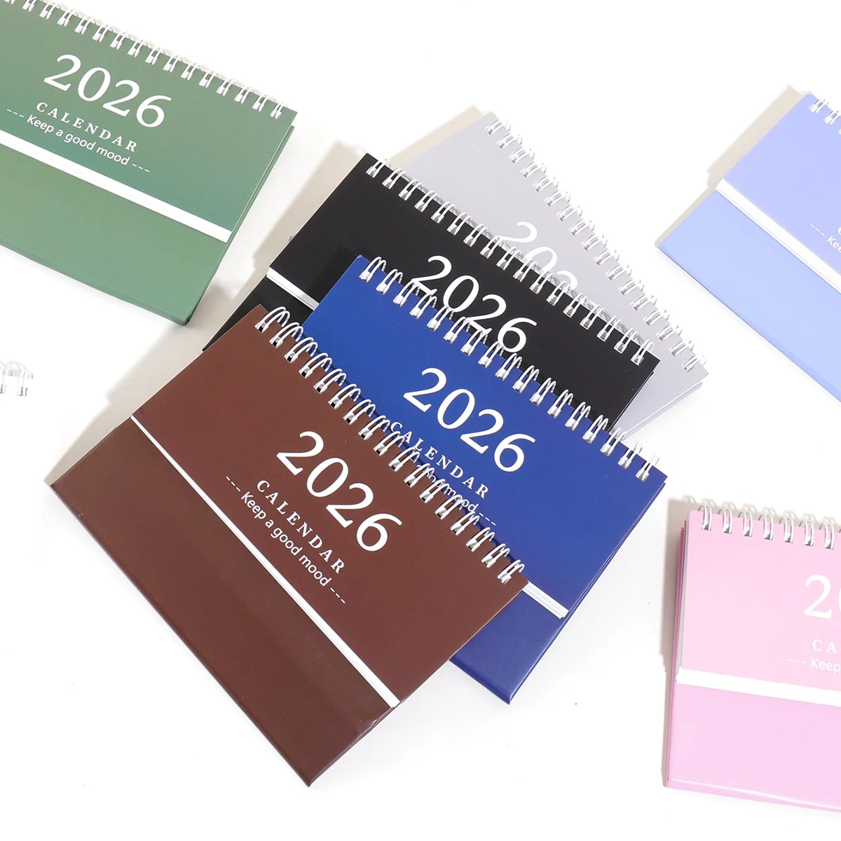 1 pc New 2026 Style Desk Calendar, Portable and Foldable, Write Memos, School and Office Desktop Decoration, Home Essentials