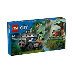 LEGO June New Product City 60426 Jungle Explorer Off-Road Truck Building Block Toy