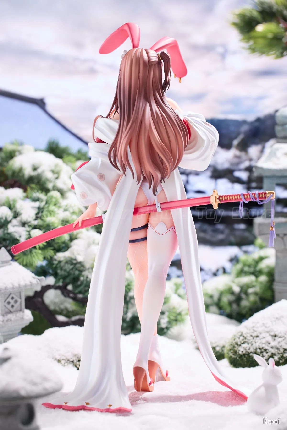 【En Stock】Original Maxcute USAMURAI Snow Rabbit Warrior -chan 1/6 figura juguetes colección modelo adornos