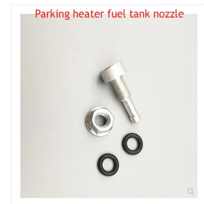 1PC Parking Heater Fuel Tank Nozzle Oil Head Truck Fuel Heating Tapered Cylindrical Aluminum Oil Outlet Modification Accessories