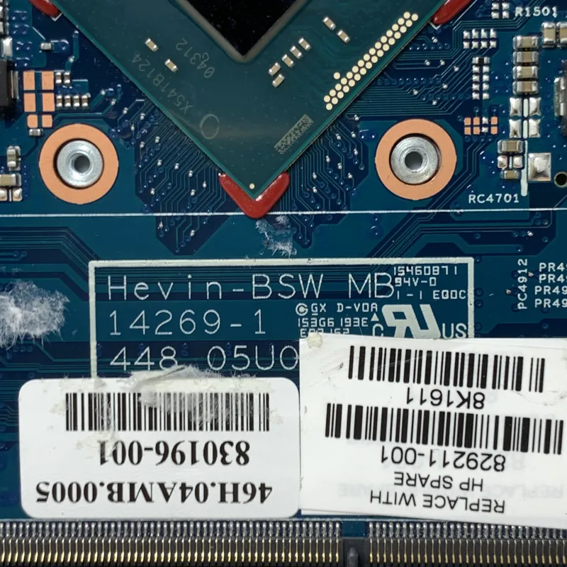 829211-001 829211-501 829211-601 avec SR29H N3050 CPU Carte Mère 448.05U04.0011 14269-1 Pour HP 11-K Ordinateur Portable Carte Mère 100% Testé